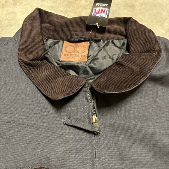 Chicago Bears NFL Tradesman Canvas Jacket NEW Men's XXL - Picture 3 of 4